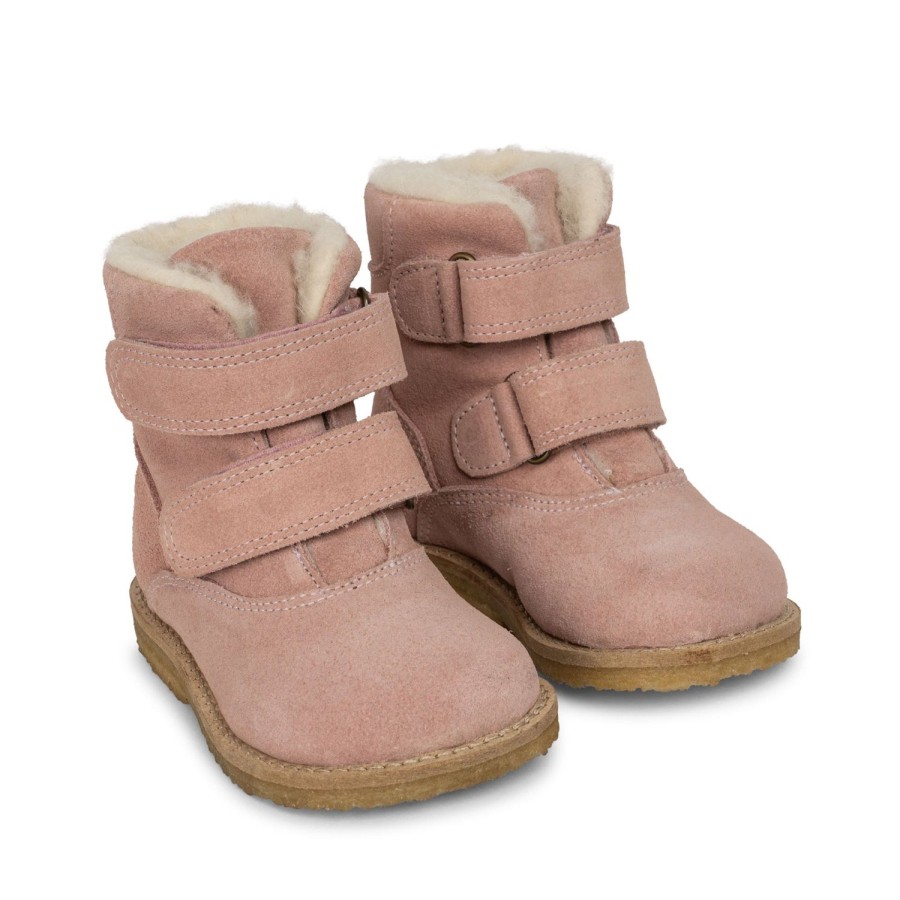 Online Konges Slojd Winterly Suede Stovler - Canyon Rose