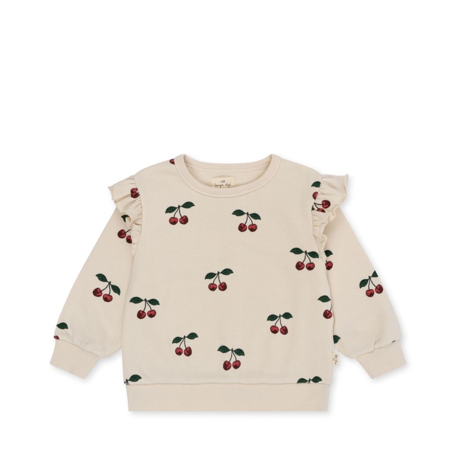 Clearance Konges Slojd Lou Sweatshirt Med Flaeser - Ma Grande Cerise