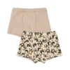 Hot Konges Slojd Basic 2-Pak Boksershorts - Panda/Oxford Tan