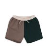 New Konges Slojd Seer Asnou Badeshorts - Pinel Grove/Shitake/French Oak