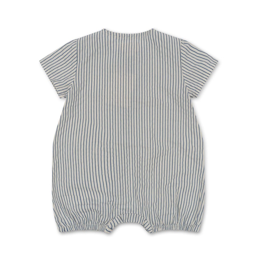 Clearance Konges Slojd Ace Romper - Stripe Bluie