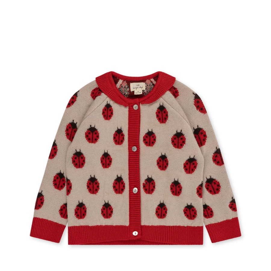 Best Konges Slojd Belou Cardigan - Ladybug