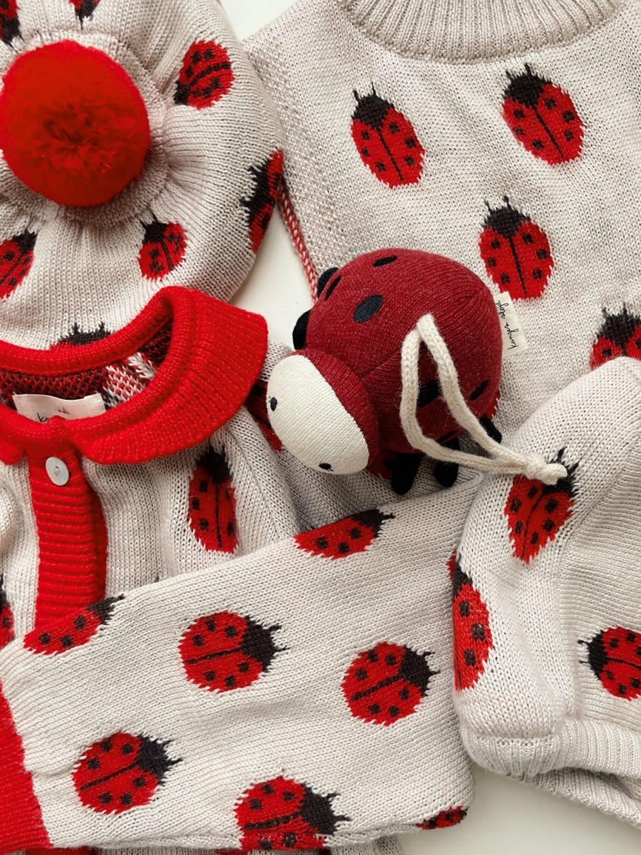 Best Konges Slojd Belou Cardigan - Ladybug