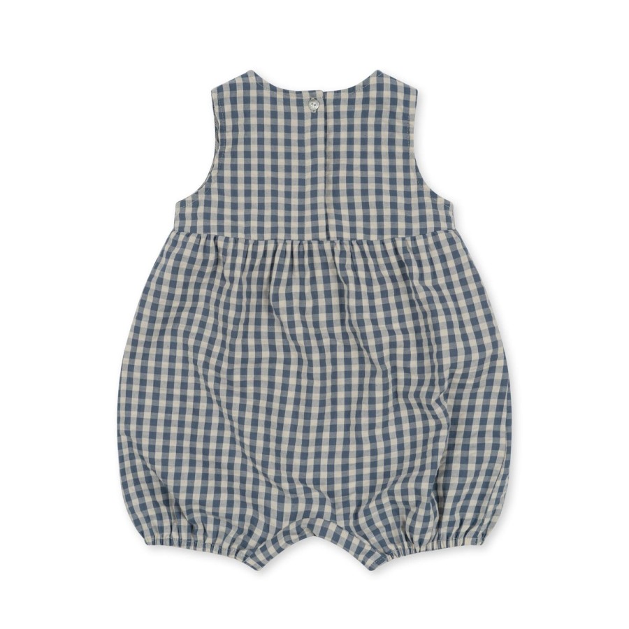 Online Konges Slojd Kim Romper - Captains Blue Check