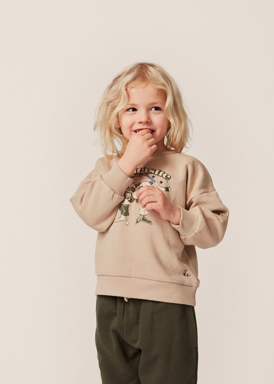 Clearance Konges Slojd Lou Sweatshirt - Oxford Tan