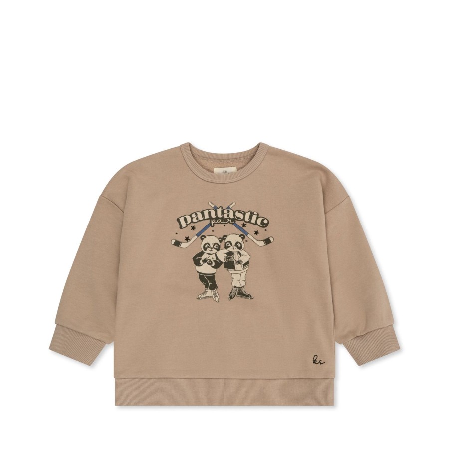 Clearance Konges Slojd Lou Sweatshirt - Oxford Tan