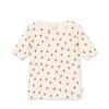 New Konges Slojd Minnie Ss Bluse - Vita Rosa Mini