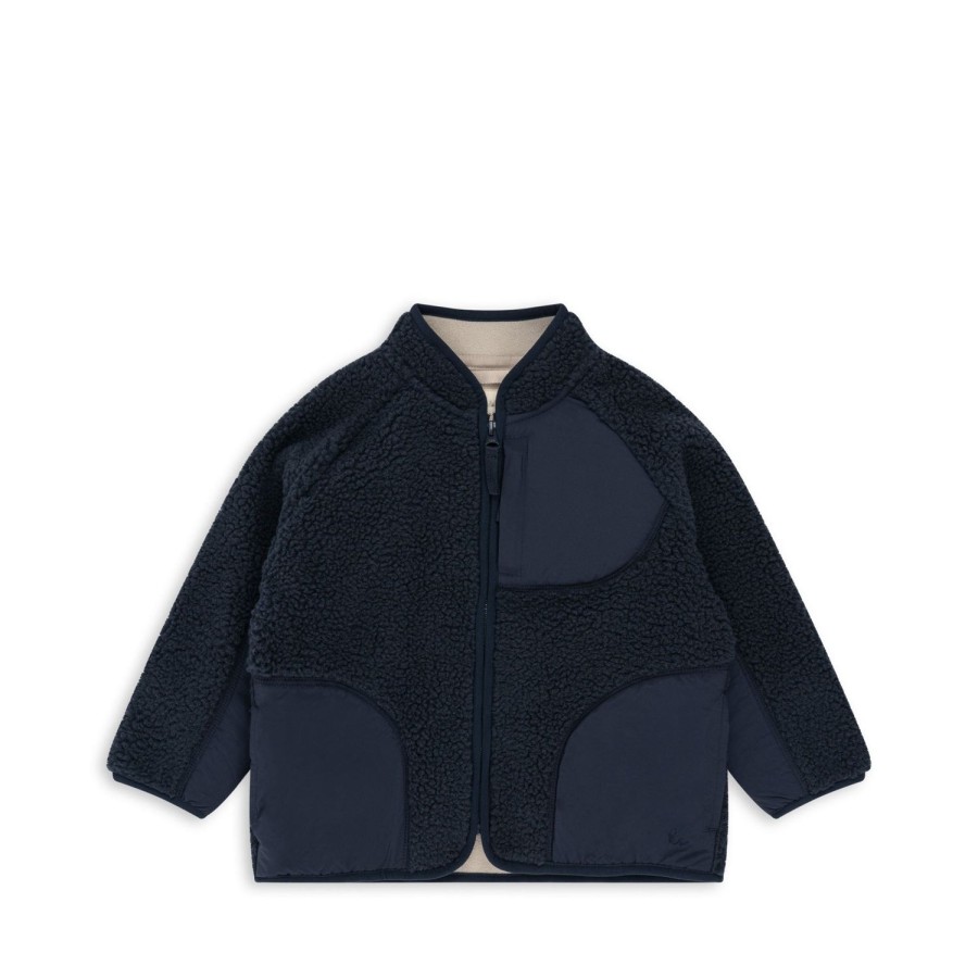 Online Konges Slojd Teddy Cardigan - Total Eclipse