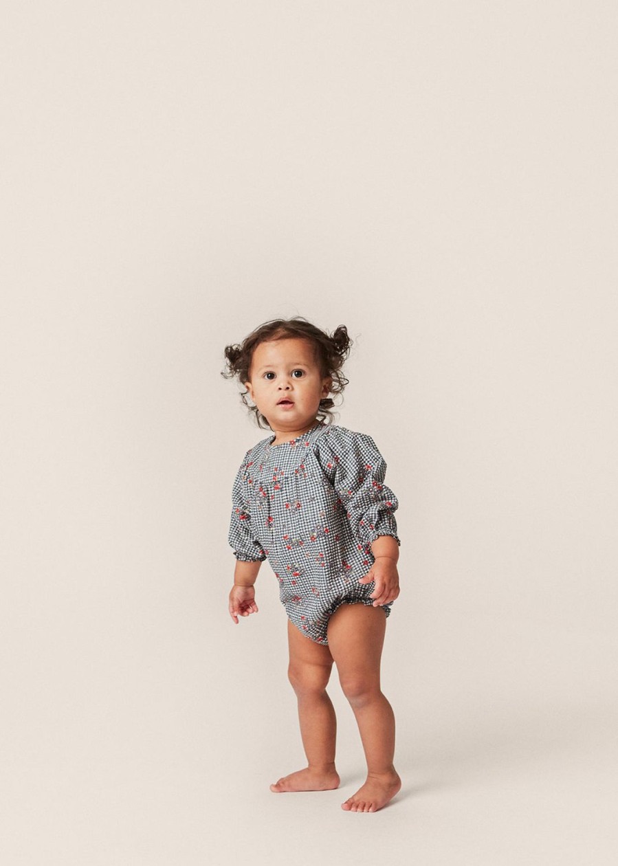 Online Konges Slojd Bibi Romper - Blossom Check