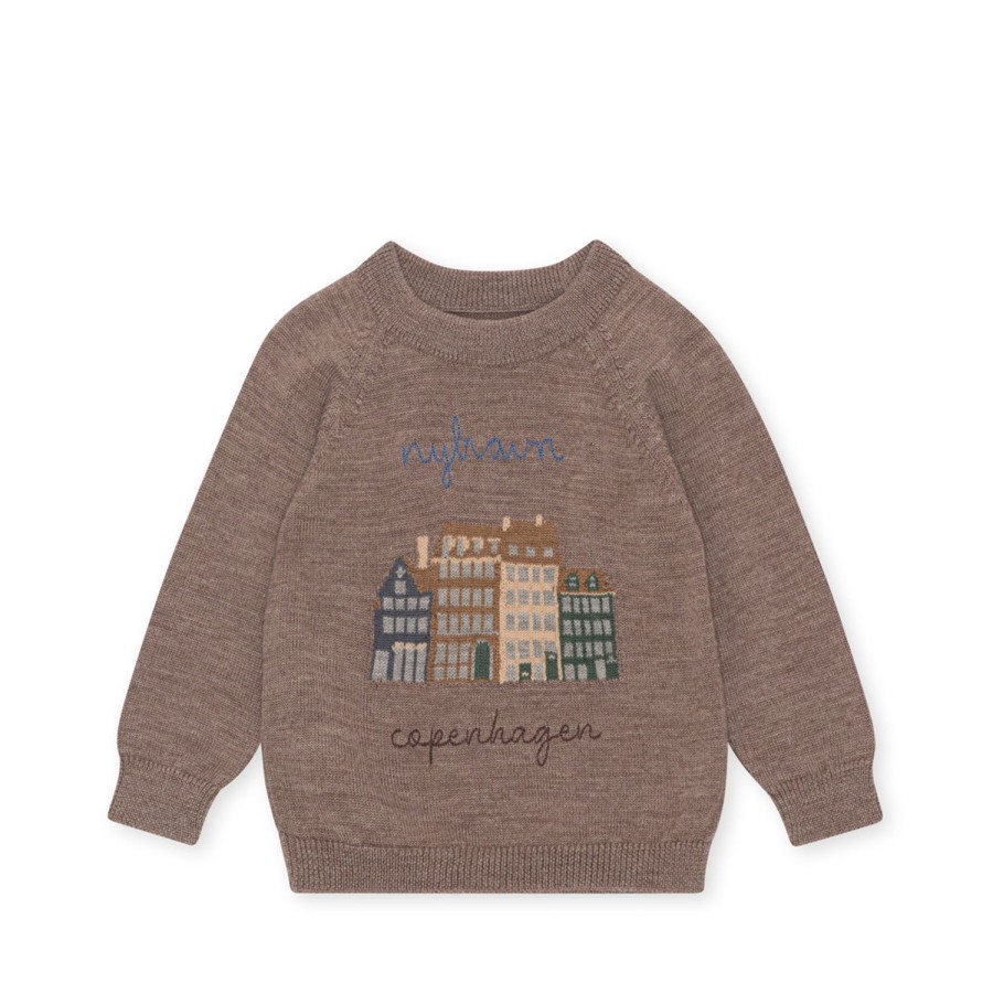 Clearance Konges Slojd Nyhavn Sweatshirt - Brown