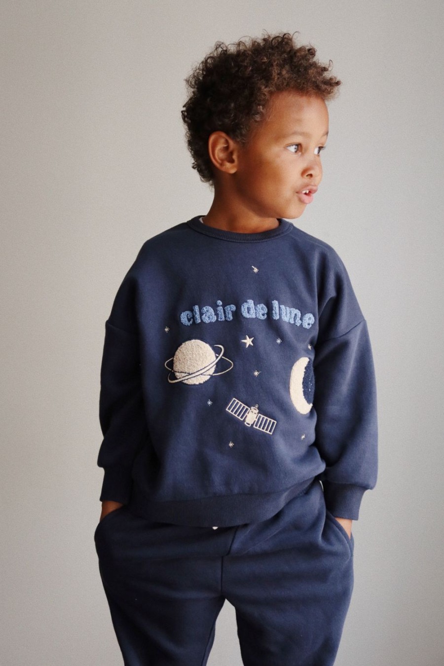 Hot Konges Slojd Lou Sweatshirt - Total Eclipse