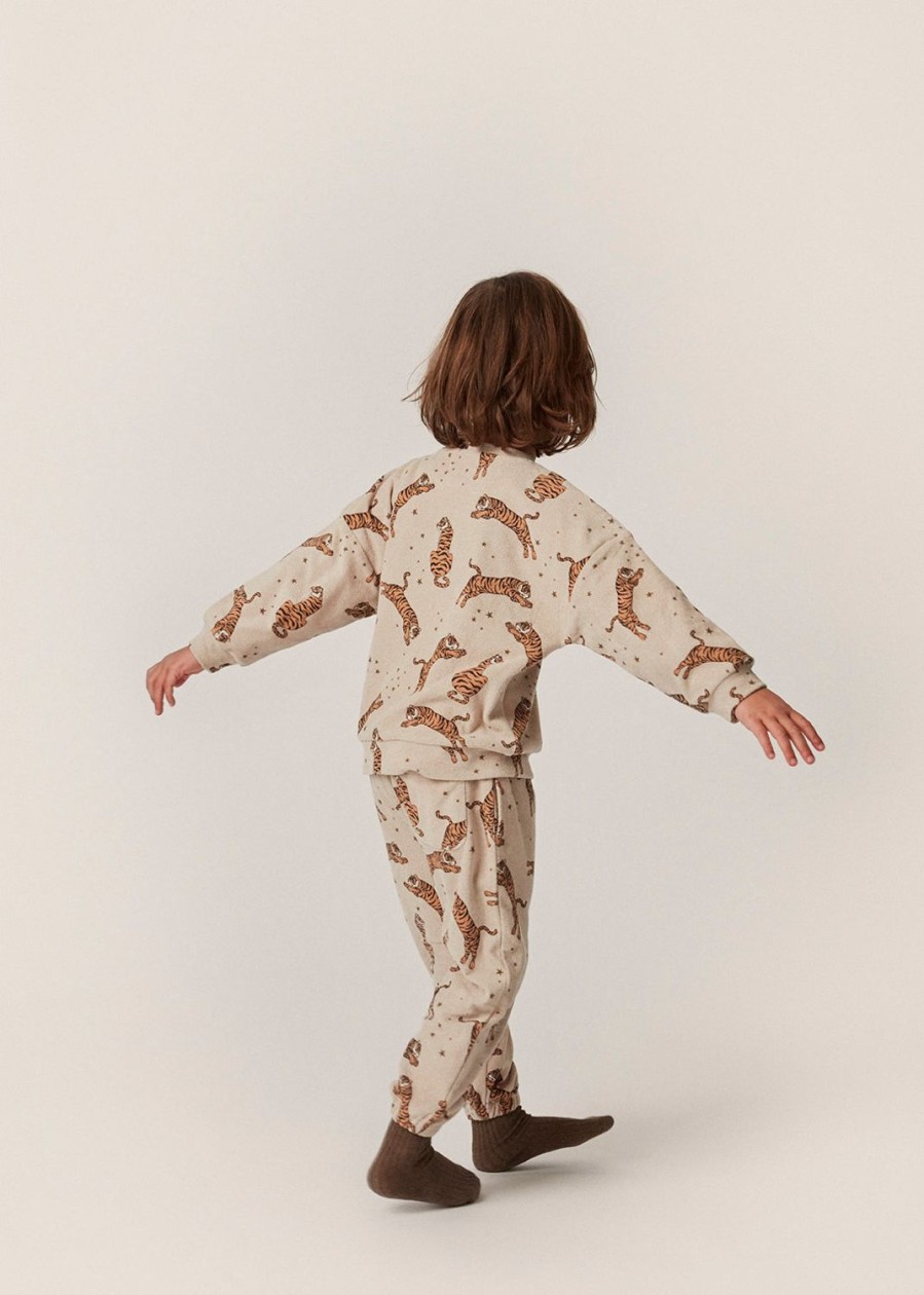 Clearance Konges Slojd Itty Sweatshirt - Tiger Sand