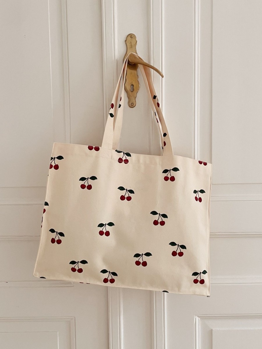 Clearance Konges Slojd Shopper Bag - Cherry