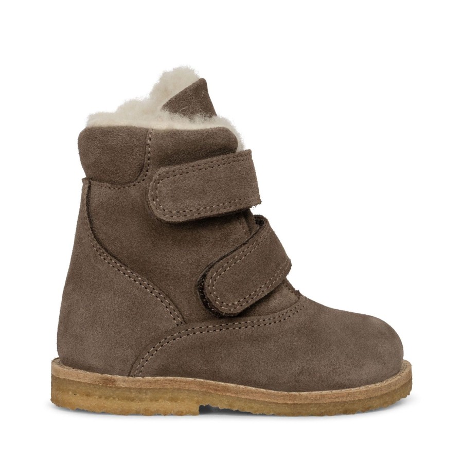 Online Konges Slojd Winterly Suede Stovler - Desert Taupe