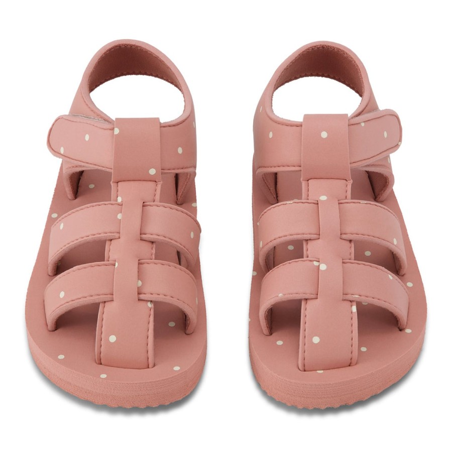 Clearance Konges Slojd Sable Sandals - Mahogany Dot