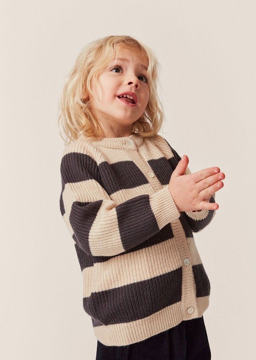 Online Konges Slojd Vitum Cardigan - Magnet Stripe