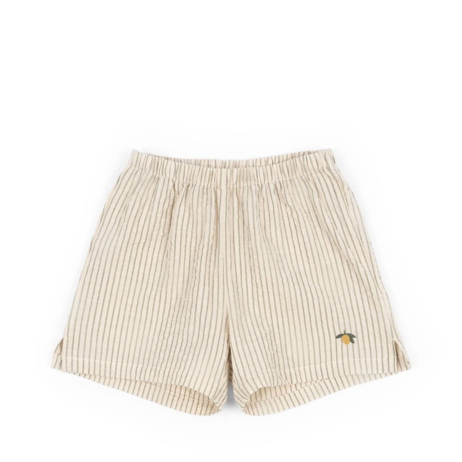 Clearance Konges Slojd Elliot Shorts - Tea Stripe