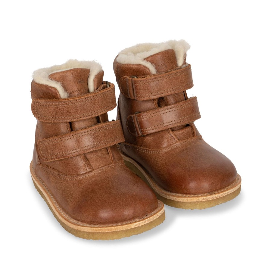 Hot Konges Slojd Winterly Boots - Cognac