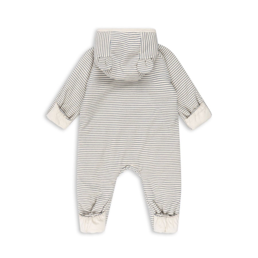 New Konges Slojd Itty Heldragt Med Haette - Stripe Bluie